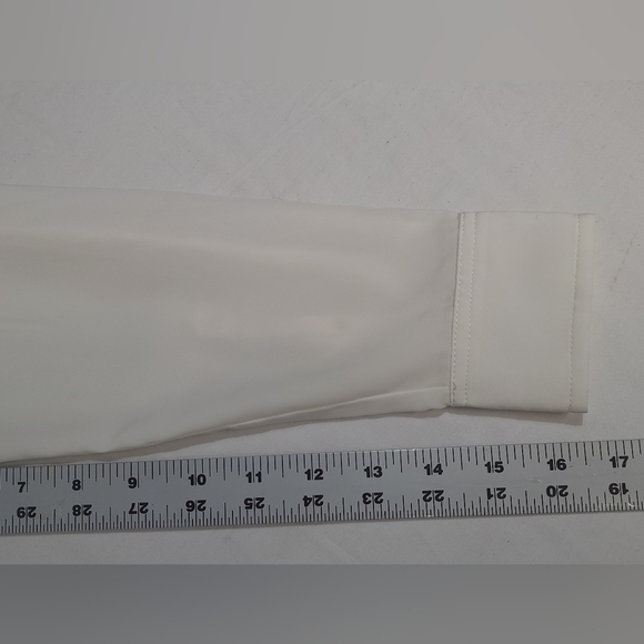 J.Crew Popover Placket Marine Salt Long Sleeve Blouse Size Petite XS - Picture 5 of 12